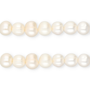 TQ Perlas de agua dulce 8mm Blanco natural
