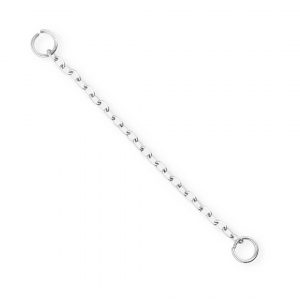 BY31&reg; Colgantes / entrepieza de eslab&oacute;n ancla de acero inox Plateado