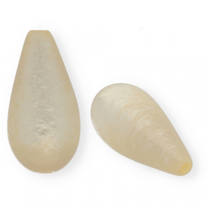Abalorios Super Polaris Elements gota shiny Beige