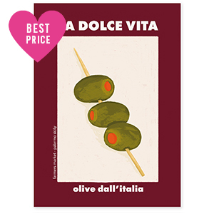 BY31&reg; Tarjetas para joyer&iacute;a "La dolce vita" Rojo burdeos-blancuzco-verde oliva-naranja