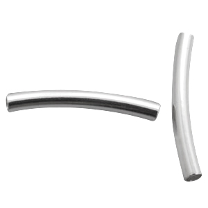 Tubo met&aacute;lico DQ 4x30mm Plateado