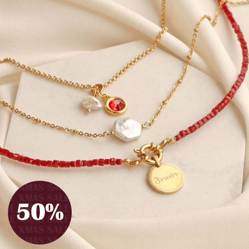 Da rienda suelta a tu creatividad y crea tus propios sets de joyer&iacute;a navide&ntilde;a -50%