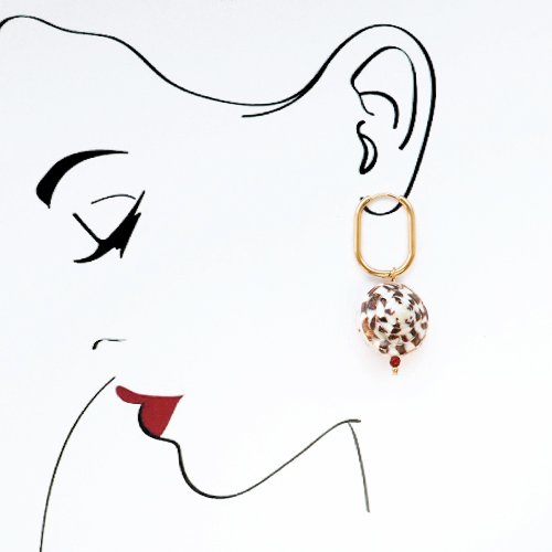 Crea pendientes personalizados con pendientes criolla en acero inoxidable