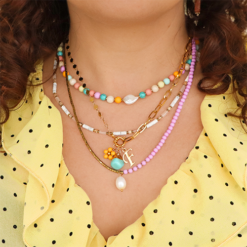 Dise&ntilde;a preciosos collares para llevarlos todos juntos