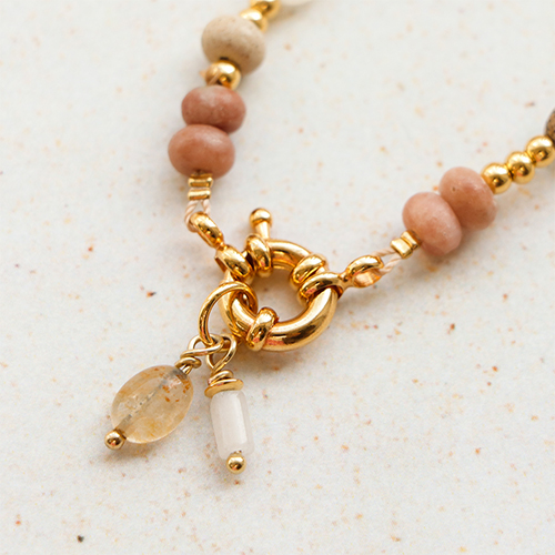 Ponte en marcha con las piedras naturales para crear varios sets de joyer&iacute;a