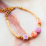 Ideas para crear collares con abalorios de letras