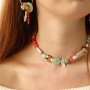 Crea joyas elegantes con abalorios bohemios