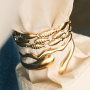 Inspiraci&oacute;n con pulseras bangle de acero inox