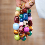 Crea joyas con abalorios acr&iacute;licos 