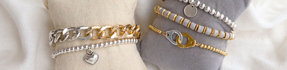 Fornituras met&aacute;licas DQ oro rosado