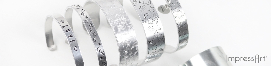 ImpressArt Tiras de grabado para anillos y pulseras