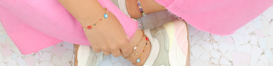 Pulseras tobillera Acero Inox Pulseras tobillera Acero Inox