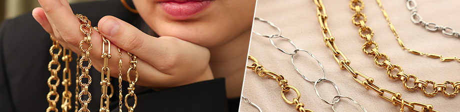 Imprescindibles: fornituras jasseron de acero inoxidable Imprescindibles: fornituras jasseron de acero inoxidable