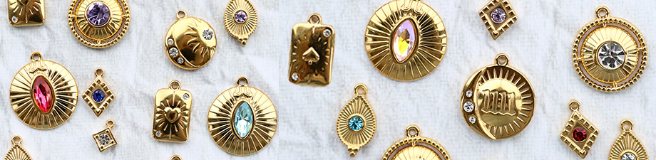 ¡Novedad! Colección de colgantes de acero inoxidable ¡Novedad! Colección de colgantes de acero inoxidable