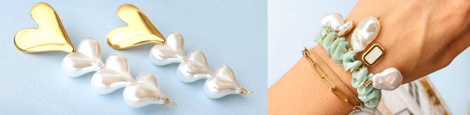 Nueva colecci&oacute;n de perlas de agua dulce de imitaci&oacute;n