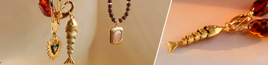 Nueva colección de colgantes de acero inox Nueva colección de colgantes de acero inox