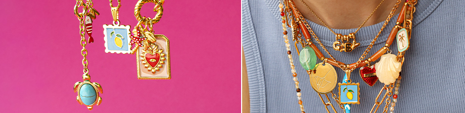 Nuevos colgantes de acero inox con esmalte Nuevos colgantes de acero inox con esmalte